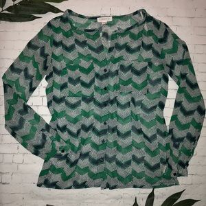 Forever 21 Sheer Blouse